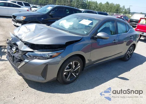 2025 Nissan Sentra Sv из США, поврежденный, VIN 3N1AB8CV6SY326742